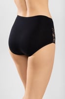 سروال قطن بخصر عالي مزين بالدانتيل من Baykar - 892...