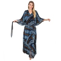 جلابية شيفون مشجره من PEERLESS - 21401