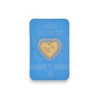 تعليقة قلب 5 جرام عيار 24 بغلاف أطفال