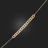 أسورة جنزير عيار 18