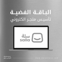 الباقة الفضية - تأسيس وتصميم متجر إلكتروني