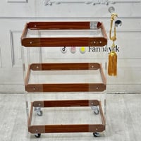 عربة تقديم اكرلك عصرية