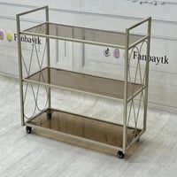 تروللي ضيافة 3 دور شمبانيا