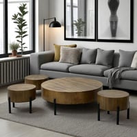 طاولة قهوة عصرية 4 طاولات خدمة