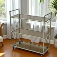 تروللي ضيافة 3 دور شمبانيا