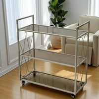 تروللي ضيافة 3 دور شمبانيا