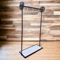 علاق ملابس اسود مقاس : 170*30*80