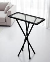 طاولة خدمة اسود مقاس :16* 45 * 56 ارتفاع