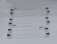 مجموعة ثلاث صواني أكريليك شفاف