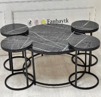 طقم طاولات 5 قطع