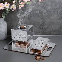 بكج العروس ( مبخره + صندوق بخور+ صينيه )