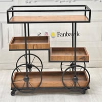 عربية تقديم خشبية-FANBAYTK