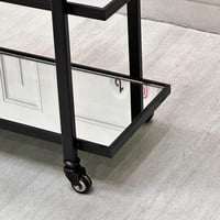 عربية تقديم ترولي 3 دور زجاج مراية