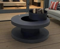 منقل حطب حديد