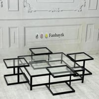 طاولة ضيافة عصرية مع4 طاولات خدمة