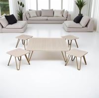 طقم طاولة القهوة الأنيق