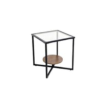 طاوله مفردزجاج مقاس 50×50×50