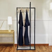 علاق ملابس بقاعدة بديل رخام بارتفاع 170 سم