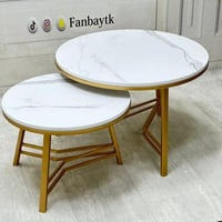 طقم طاولتين بلمسة عصرية