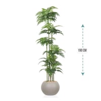 شجر نخل 6 فرع حوض فيبر 190 سم : 576-528-3