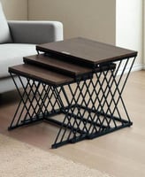 طاوله خدمه مدرج(3قطع)