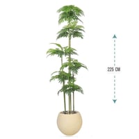 شجر نخل 6 فرع حوض فيبر 225سم : 575-514