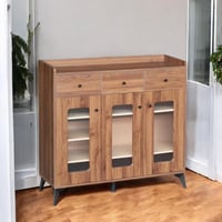 دولاب متعدد الاغراض خشبي 100 سم :SHMLBF-03