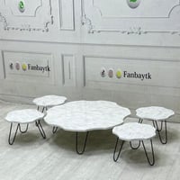 طقم طاولة القهوة الأنيق