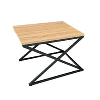 طاولة جانبية أنيقة بشكل X