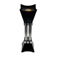 مبخرة اسود بنقشة فضي مقاس: ٢٣×٢٣×٨٠