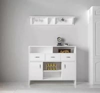 ركن قهوة نيو كلاسك ابيض