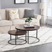 طقم طاولات خشب