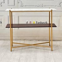 مدخل ابيض وبني