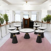 طقم طاولات سيراميك 1 + 6 : SHA-030S