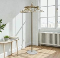 علاق ملابس بقاعدة بديل رخام بارتفاع 170 سم