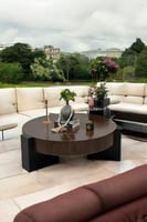 طاولة قهوة مستديرة