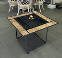 منقل حطب حديد