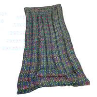 مدة (مطرحه) شالكي منقوشة ومبطنة بالقطن 90سم × 1.90...