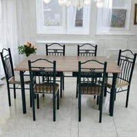 طاولة طعام 6 كراسي : NJMATH6