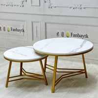 طقم طاولتين بلمسة عصرية