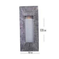 شلال فايبر مستطيل بإضاءة ليد كبير رقم: 5011