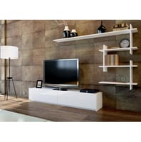 طاولة تلفزيون ابيض