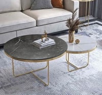 طقم طاولات رخام