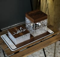 طقم بالاكريلك والخشب