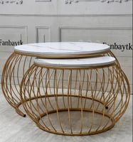 طقم طاولة وسط بتصميم عصري وجذاب