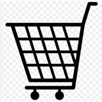 عربة تقديم 3 دور زجاج عسلي (طلب خاص)