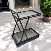 عربية تقديم خشب -حديد-FKRAH