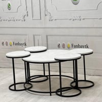 طقم طاولات 5 قطع