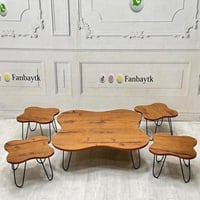 طقم طاولة القهوة الأنيق