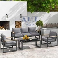 طقم جلسة خارجية 5 أشخاص